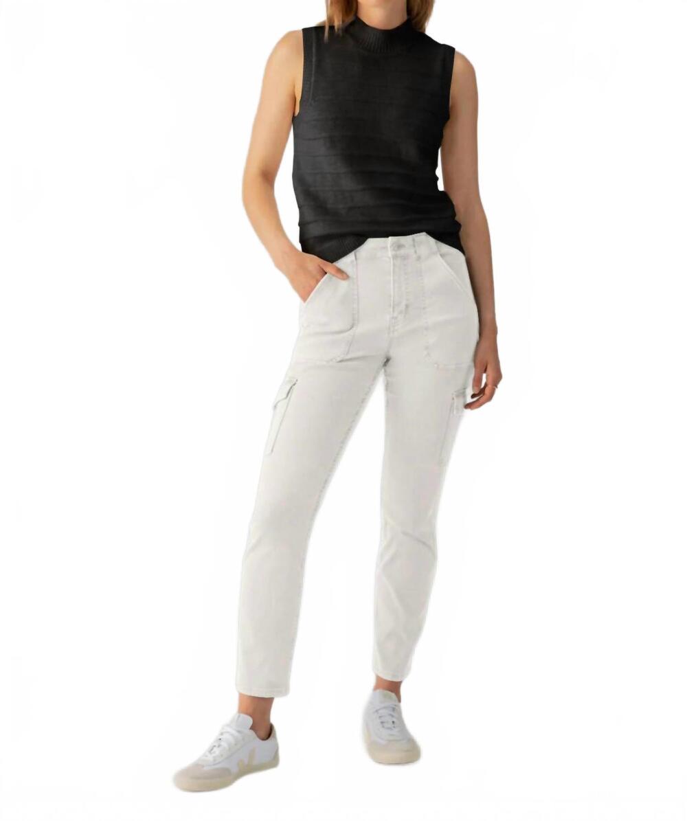 NEW SANCTUARY sculpted hayden cargo pants in pumice stone